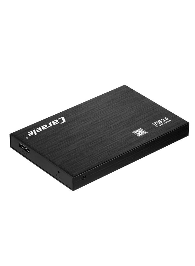 محرك الأقراص الصلبة المحمول Caraele Original Goods USB3.0 500GB 1 تيرابايت 2 تيرابايت 4 تيرابايت 8 تيرابايت 16 تيرابايت-السعة: 4 تيرابايت-الواجهة: أسود - Image 3