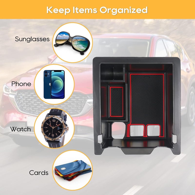 LFOTPP Center Console Organizer Tray for Mazda CX-5 - Image 3