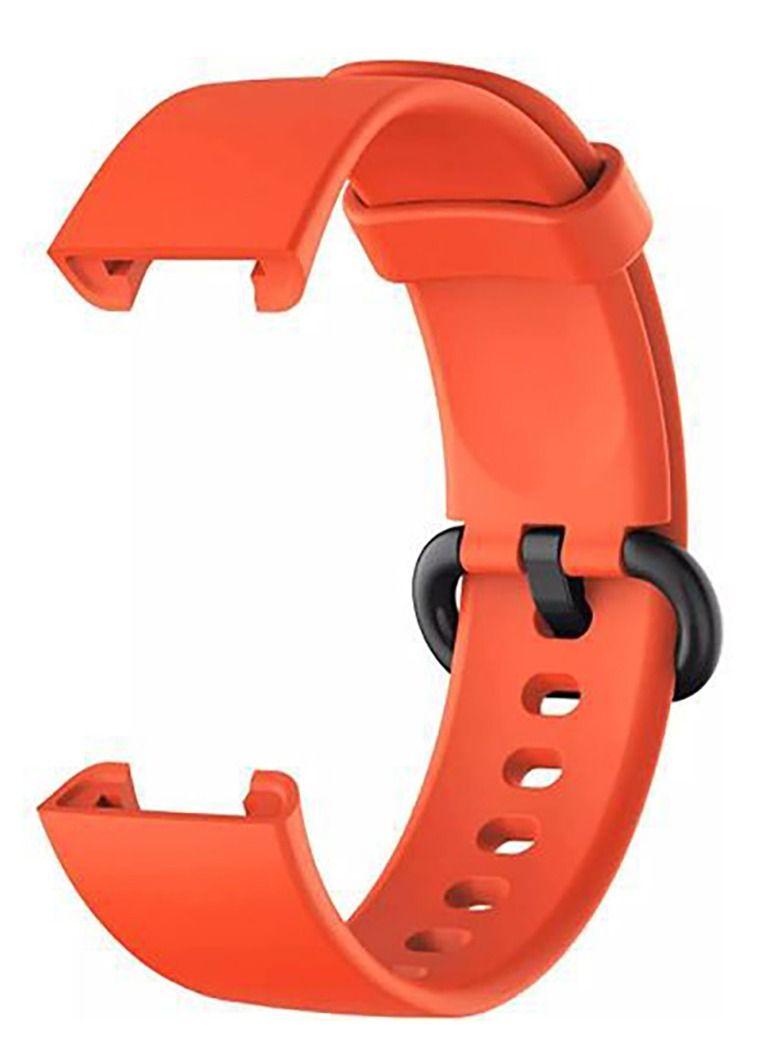 Redmi Watch 2 & Xiaomi Mi Watch 2 Lite Soft Silicone Replacement Strap With Amazing Design - Orange - Image 2
