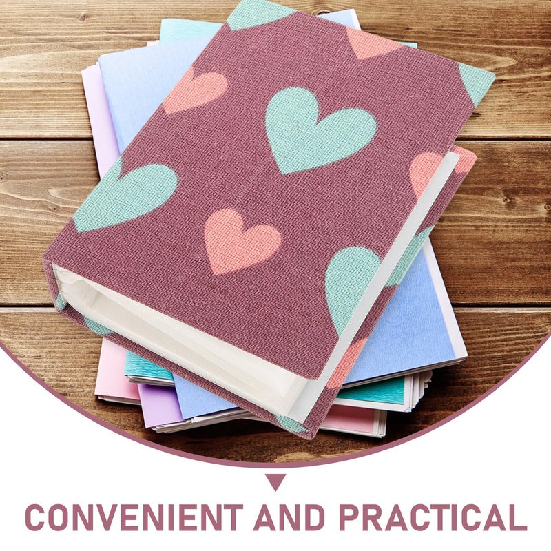 6 Inch Cloth Cover Photo Album Handmade Slip In Picture Book For Wedding Family Memory - Image 4