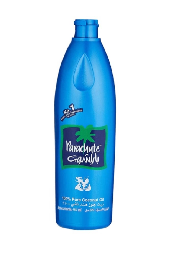 Parachute Pure Coconut Oil 450 ml  - Image 2