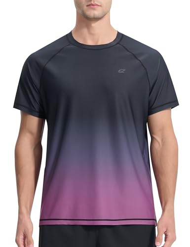 EZRUN Men's Rash Guard Swim Shirts Summer UPF 50+ UV Sun Protection Quick Dry Beach Fishing Water Shirts T Shirts for Men - Image 1