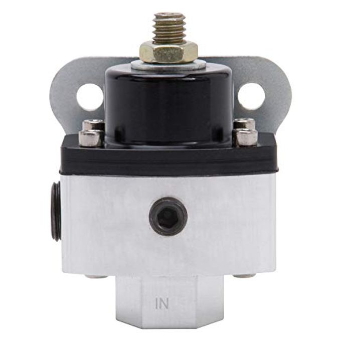 EDELBROCK 8190 Adjustable Billet Fuel Pressure Regulator (4.5-9 psi) - Image 3