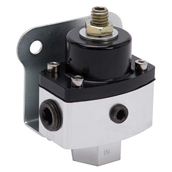 EDELBROCK 8190 Adjustable Billet Fuel Pressure Regulator (4.5-9 psi) - Image 2