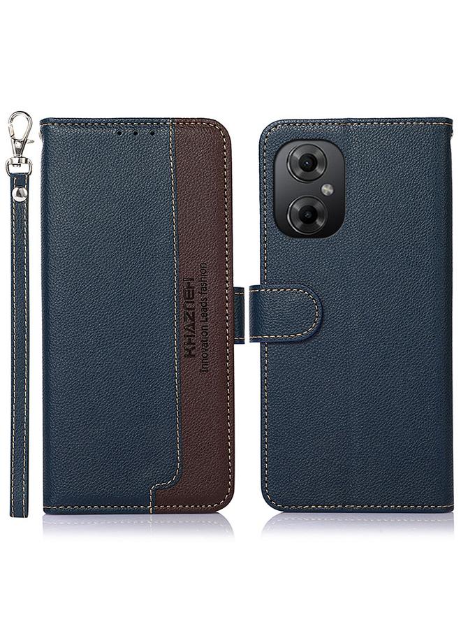 Case For Xiaomi Poco M4 5G KHAZNEH Litchi Texture Leather RFID Phone Case