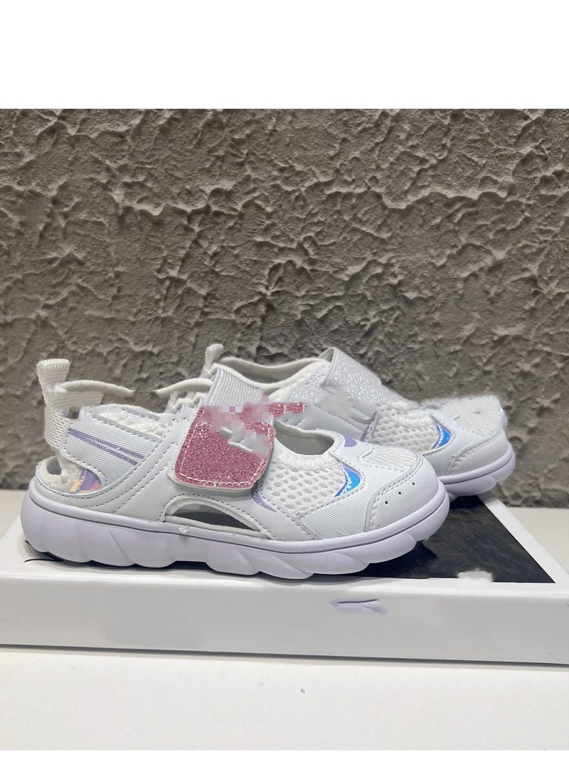 Children's Mesh Breathable Sports Toe Cap Sandals - Image 1