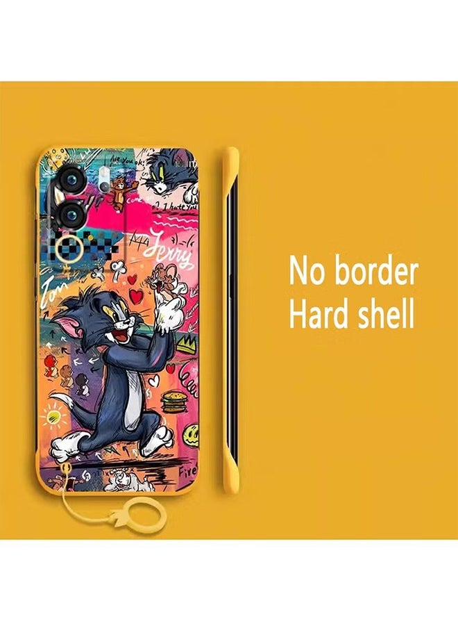 X-level Vivo V29 5g Slim Case Cover with Ultra Thin Frameless Case Accessories Camera Len Protector Anti-Yellow Shockproof Anti-scratch Comfortable Feeling Anti-drop Shell Back Cover for Vivo V29 5g  - Image 4