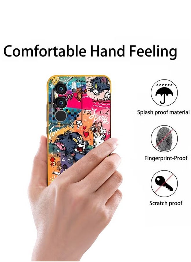 X-level Vivo V29 5g Slim Case Cover with Ultra Thin Frameless Case Accessories Camera Len Protector Anti-Yellow Shockproof Anti-scratch Comfortable Feeling Anti-drop Shell Back Cover for Vivo V29 5g  - Image 3