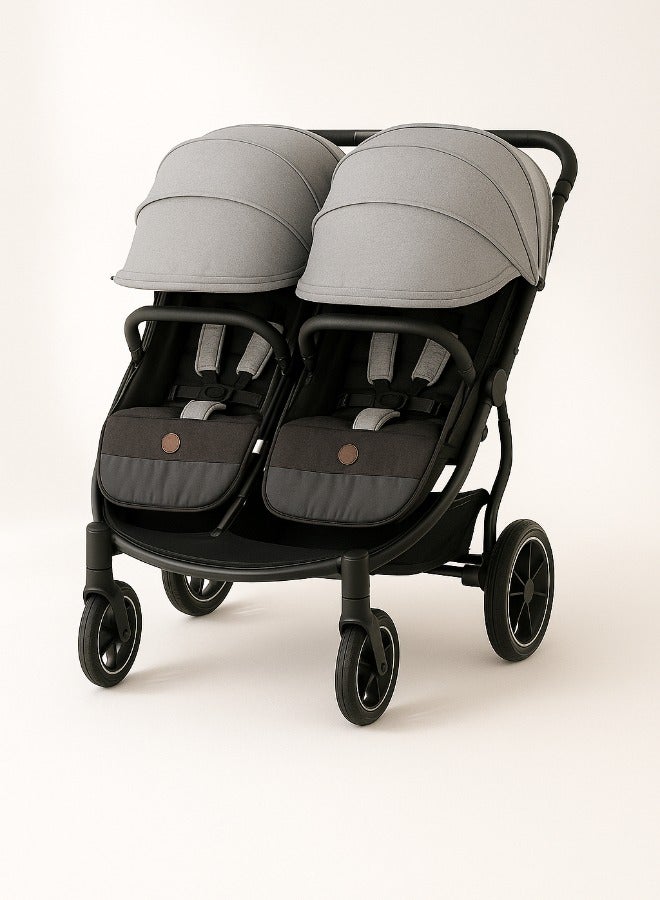 Kidilo Baby Twin Stroller- (Lb100)  ( Stroller weight 11.5 KG ) - Image 1