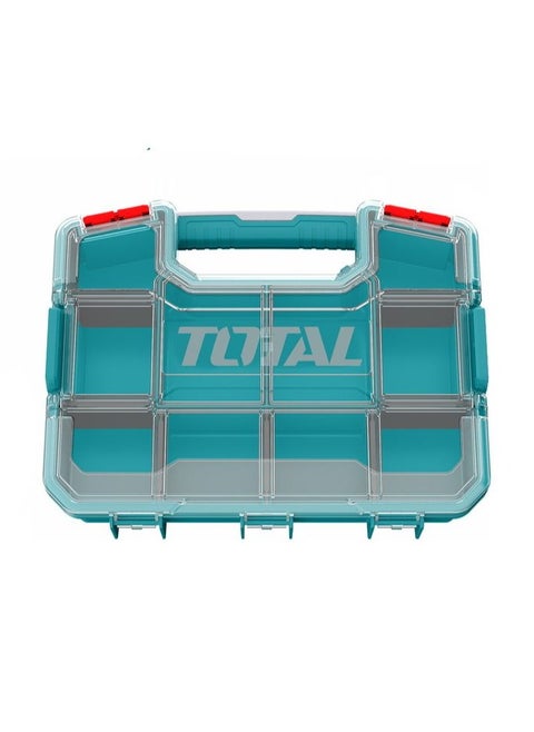 TOTAL Plastic Tool Case Storage Organizer 15 Inch TPBX1151