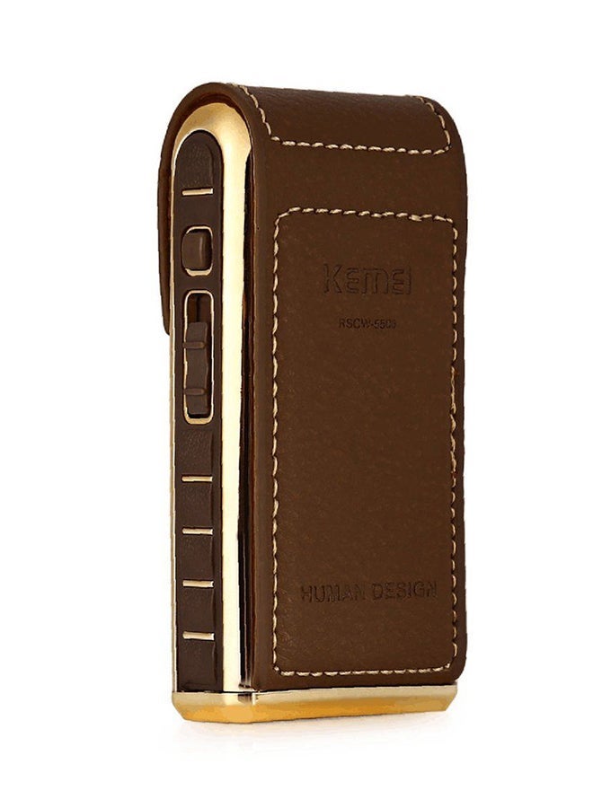 NIBEMINENT Rechargeable Electric Shaver With Mirror - Image 4