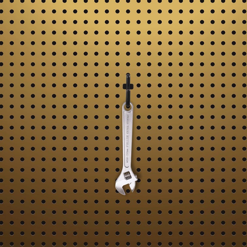 Garneck 100 Pcs J Shape Pegboard Hooks Metal Garage Storage Hooks for Workshop and Retail Organization - Image 5