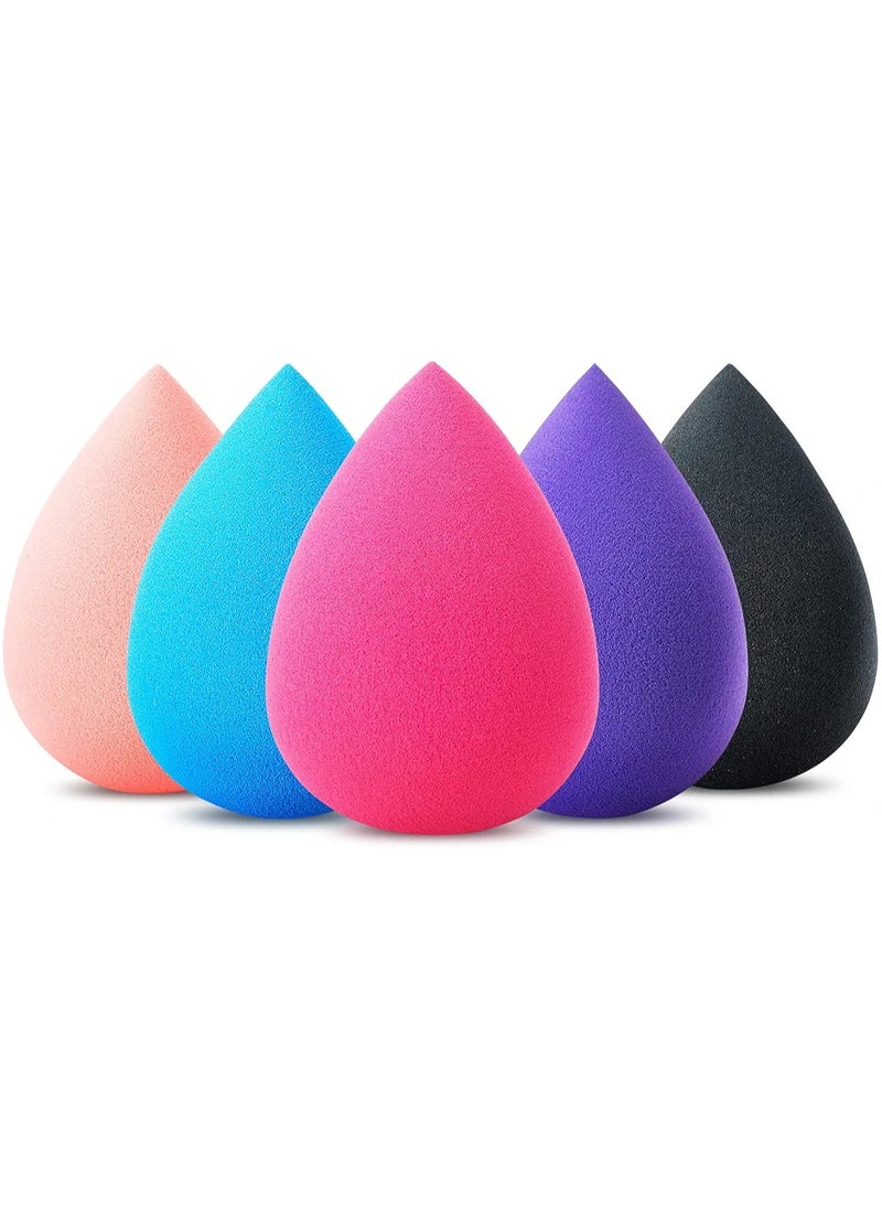 Generic Set of Makeup sponge 5 pieces various sizes  - Image 1