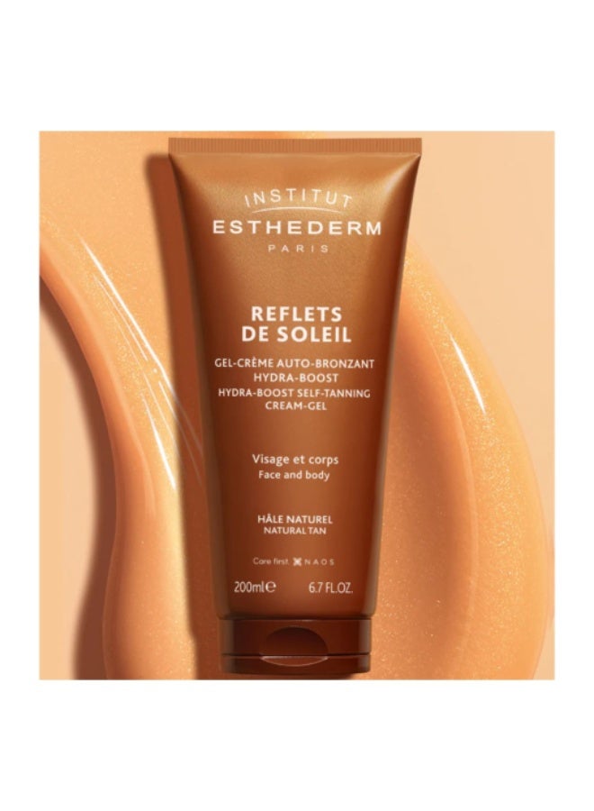 إستيديرم كريم جل تسمير البشرة الذاتي من إستيديرم ريفليتس دي سوليه هيدرا بوست 200 مل - Image 4