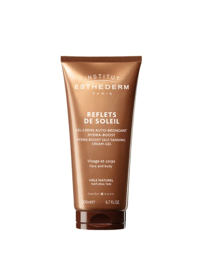 إستيديرم كريم جل تسمير البشرة الذاتي من إستيديرم ريفليتس دي سوليه هيدرا بوست 200 مل - Image 1