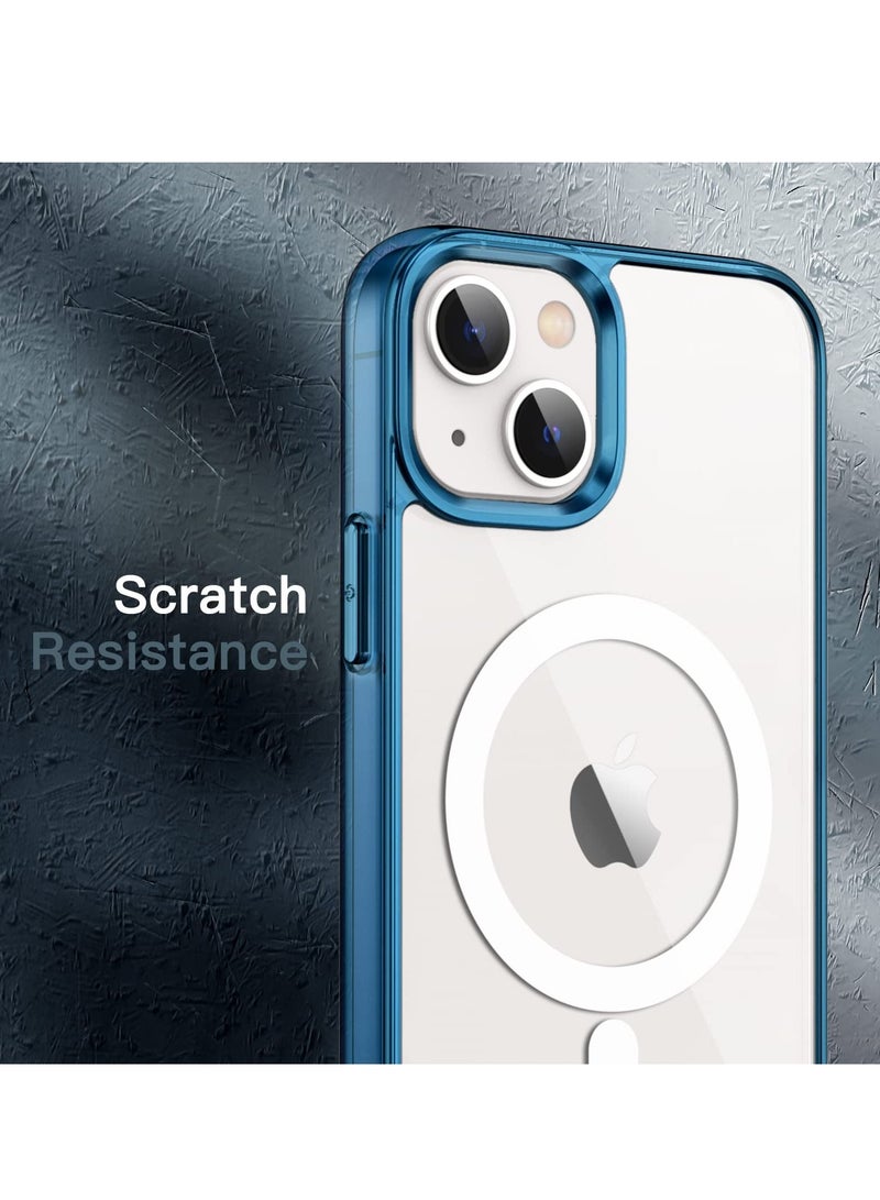 جي تيك جراب مغناطيسي لهاتف iPhone 13 mini متوافق مع الشحن اللاسلكي غطاء ممتص للصدمات مضاد للخدش - Image 3