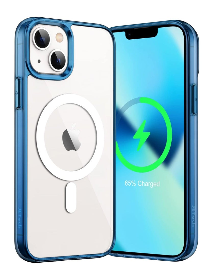 جي تيك جراب مغناطيسي لهاتف iPhone 13 mini متوافق مع الشحن اللاسلكي غطاء ممتص للصدمات مضاد للخدش - Image 1