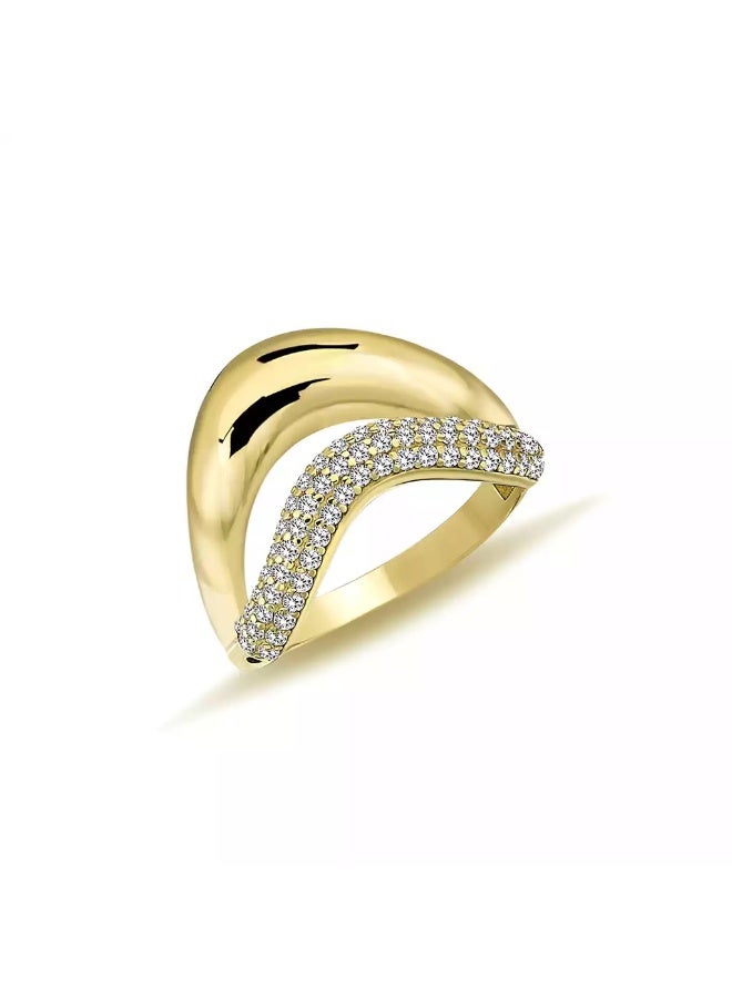 Ruby Art Gold 18K Pure Gold Women’s Ring, Premium Finish & Elegant Style - 4.61 Gram - Image 1