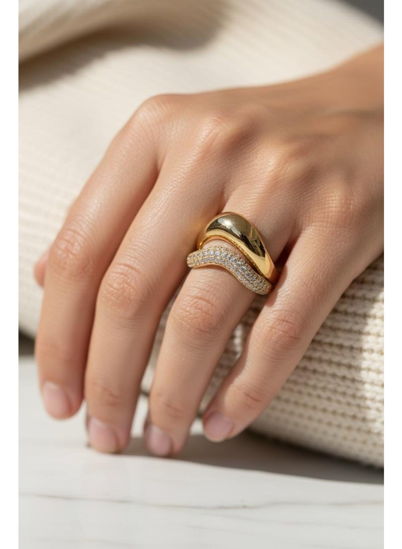 Ruby Art Gold 18K Pure Gold Women’s Ring, Premium Finish & Elegant Style - 4.61 Gram - Image 2