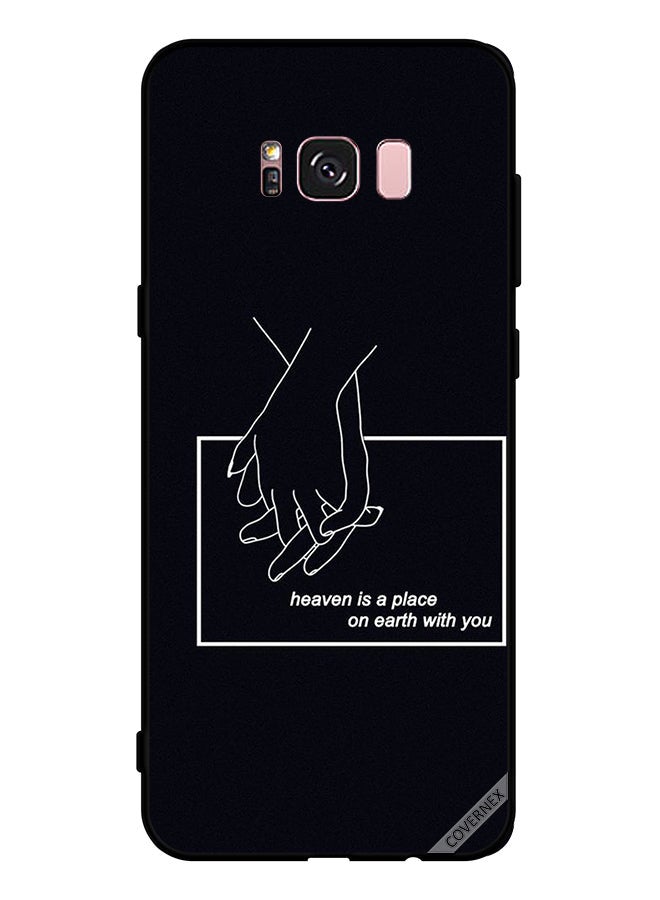 Covernex Protective Case Cover For Samsung Galaxy S8+ Heaven Is A Place On Earth With You - Image 1