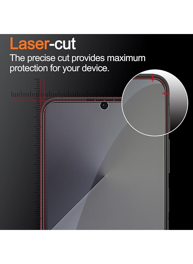 Wffo 8-in-1 - For Samsung Galaxy Z Flip 7 Case [with 360° Rotatable Ring Holder] - Transparent All-in-One Phone Case - Screen Protector / Camera Lens Protector / Screen Protector on the Back - TPU Drop Protection - Full Body Protection Shock Case - Transparent - Image 5