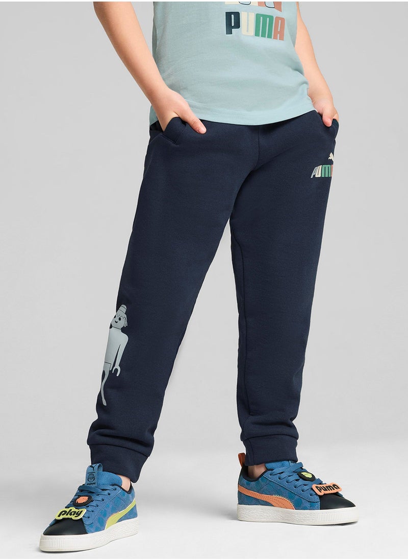 PUMA Kids Playmobil Sweatpants  - Image 1