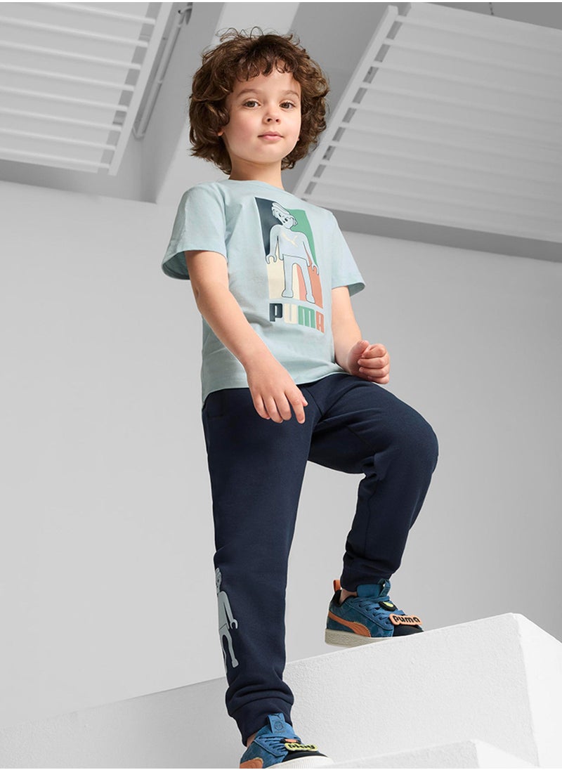 PUMA Kids Playmobil Sweatpants  - Image 3