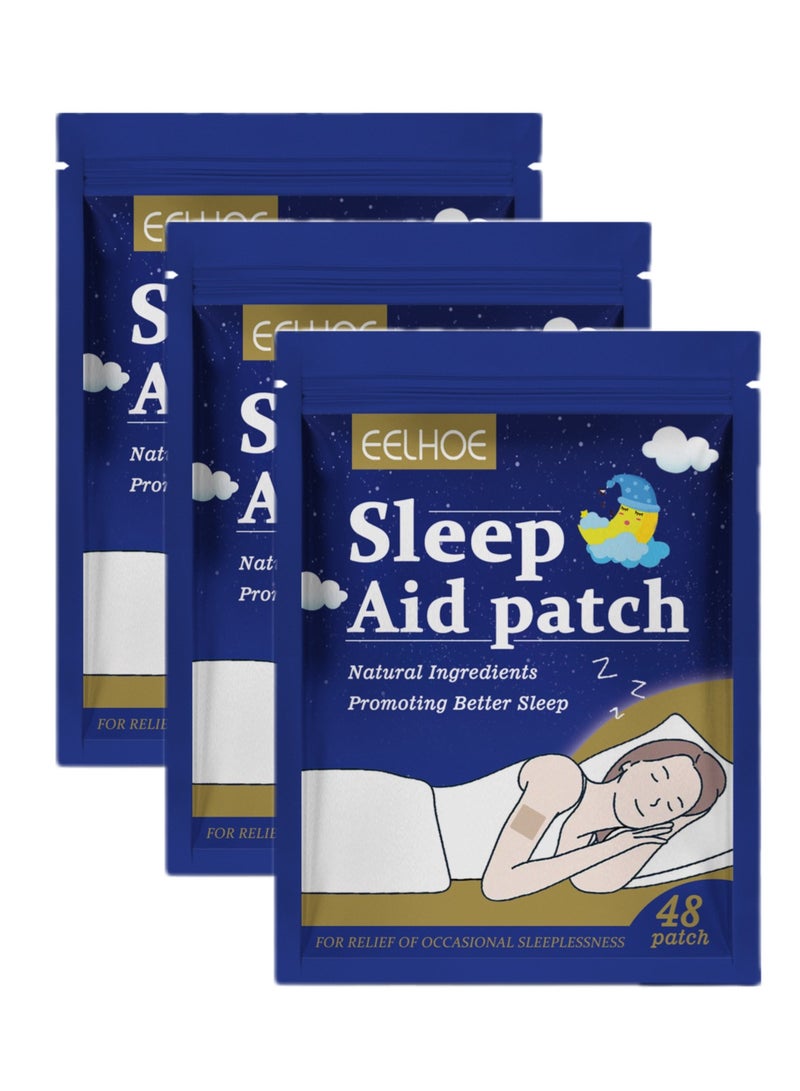 EELHOE 3-Pack Sleep Patches Improve Sleep Quality 48pcs*3 - Image 1