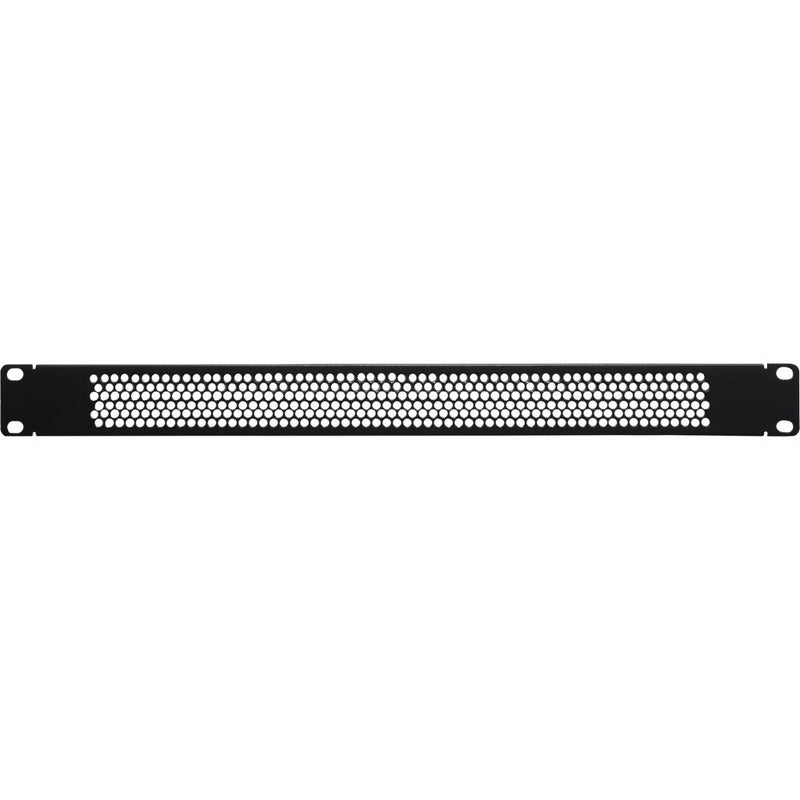 NavePoint 1U Blank Rack Mount Panel Spacer with Venting for 19-Inch Server Network Rack Enclosure Or Cabinet Black - Image 1