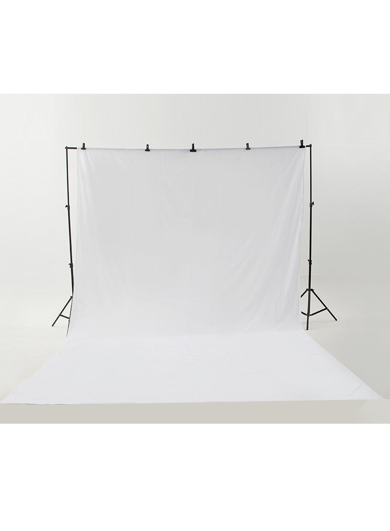 3*3m/10*10ft Professional White Screen Backdrop Studio Photography Background with 4 Non-Marking Nails and Clips for Portrait Product Shooting - Image 5