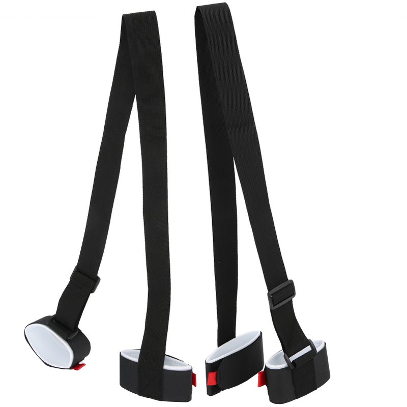 2Pcs Power Training Snowboard Shoulder Strap Handle Double Skis Adjustable Fixing Belt - Image 5