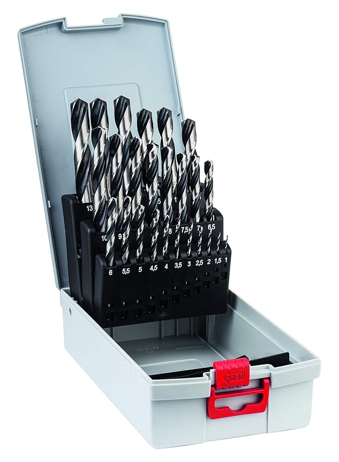 Set Forstner Bits Hss Pointteq 25 Pieces Probox