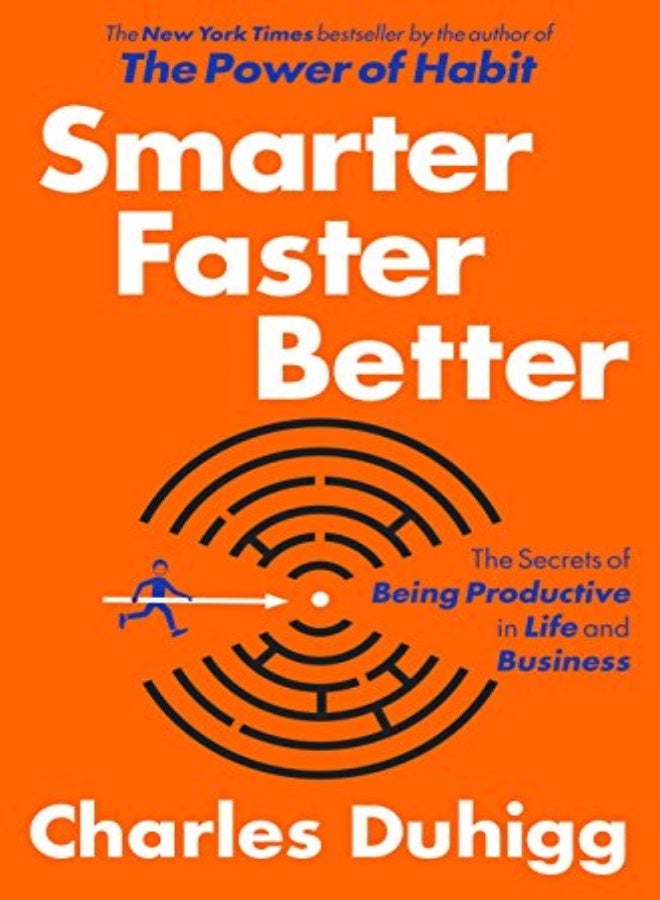 Smarter Faster Better by Charles Duhigg Paperback