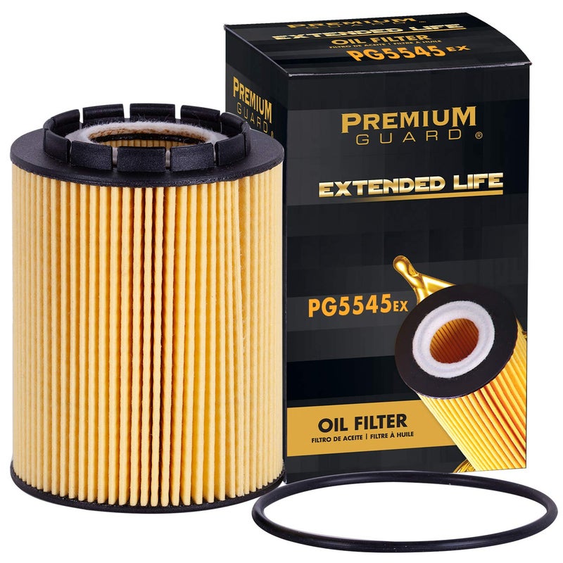 Premium Guard PG PG5545EX EXtended Performance Oil FilterFits 200003 Audi A8 Quattro 200710 Q7 2001 S6 200103 S8 200411 Porsche Cayenne 199700 Volkswagen EuroVan199702 Golf199702 Jetta