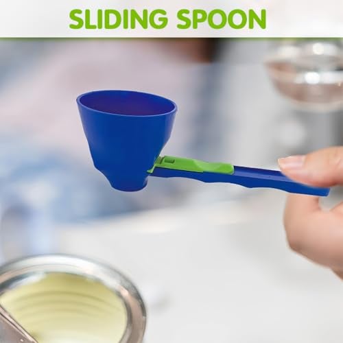 Supvox® 4Pcs Protein Powder Funnel Scoops - Measuring Funnel Spoon for Shaker Bottles, Gym & Travel - Spill-Proof Funnel Scoop for Whey, Creatine & Cediments - Image 4