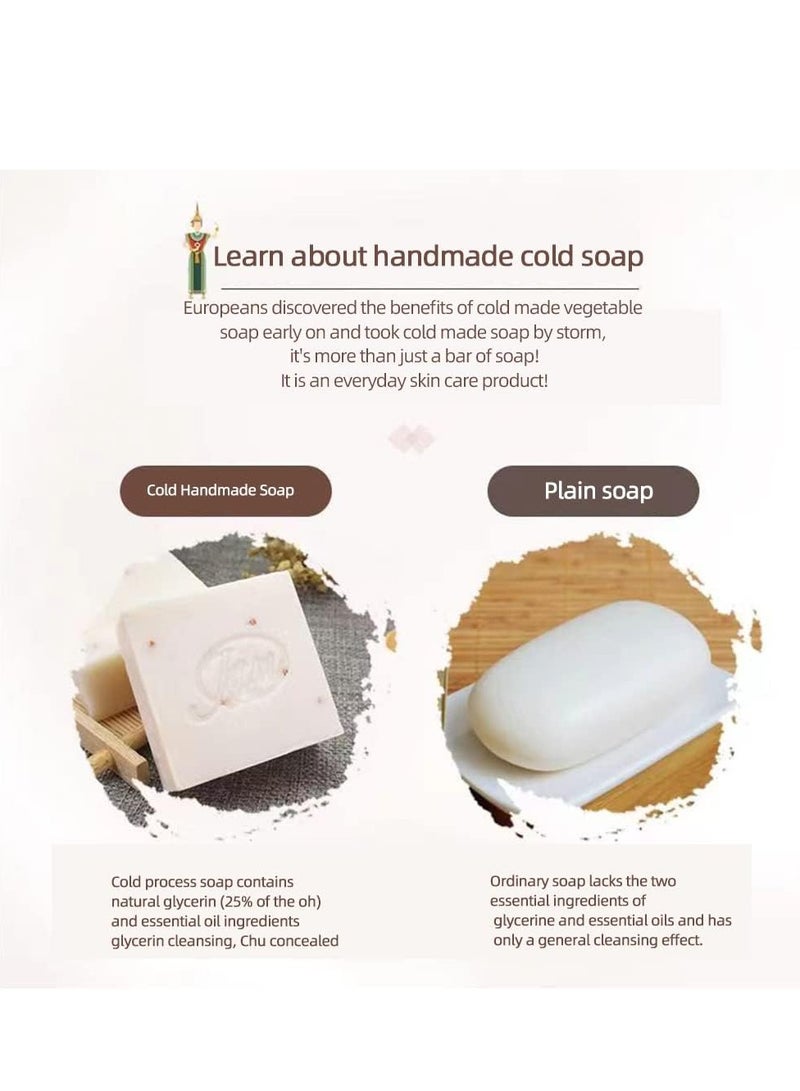 JAM Thai Rice Soap 65g Original Thai Handmade Soap Rice Milk Soap Whitening Soap Goat Milk Soap Handmade Soap - Image 2