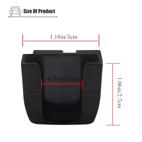 LXROAR01 Fuel Tank Cap Clamp Compatible with Honda Accord 2018 2019 2020 2021 2022 year, Fuel Gas Lid Door Clip for 74481-TVA-A01 - Image 2