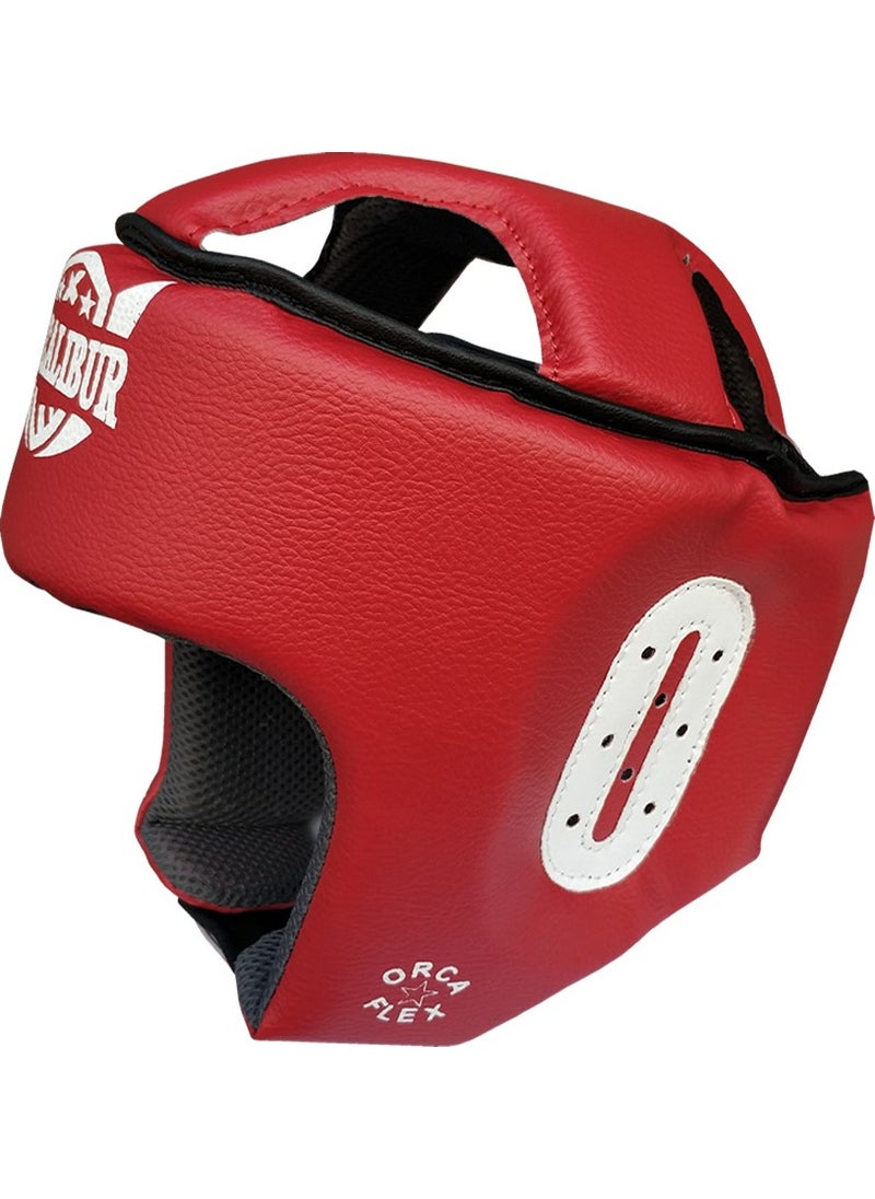 Excalibur - Outdoor Sparring Helmet Boxing Kickboxing Head Protector RED8681185502057 - Image 1