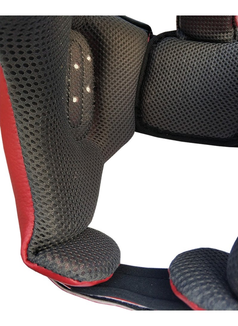 Excalibur - Outdoor Sparring Helmet Boxing Kickboxing Head Protector RED8681185502057 - Image 1