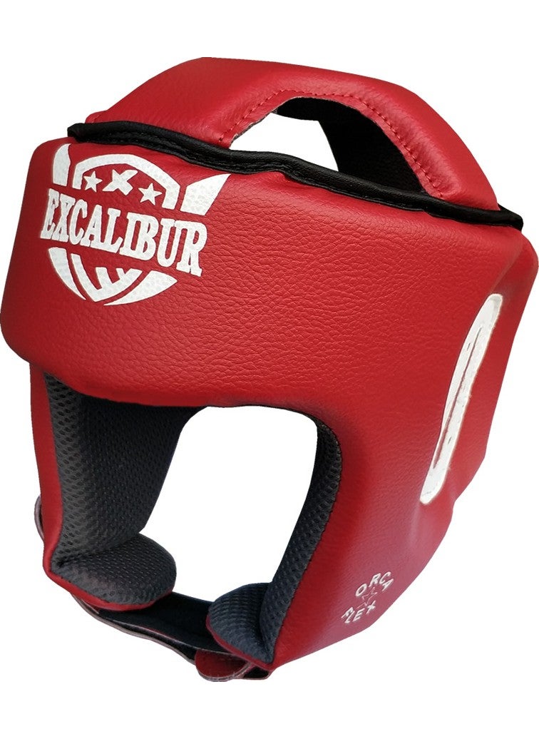 Excalibur - Outdoor Sparring Helmet Boxing Kickboxing Head Protector RED8681185502057 - Image 1