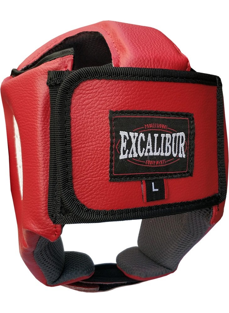 Excalibur - Outdoor Sparring Helmet Boxing Kickboxing Head Protector RED8681185502057 - Image 1