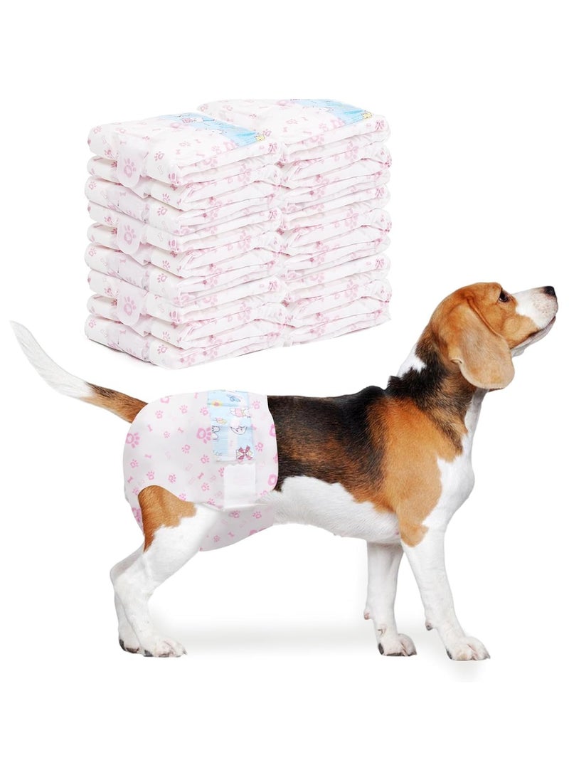 SKY-TOUCH Dog Nappies Female Pink 10 Pcs  - Image 1
