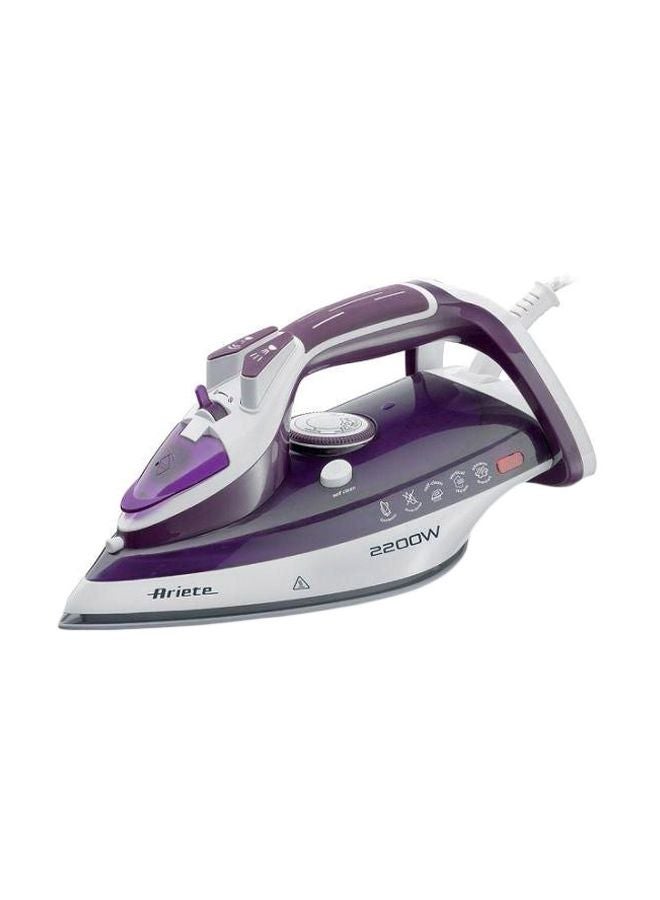 Electric Steam Iron 2200W 0.32 L 2200 W 6243 Purple/White