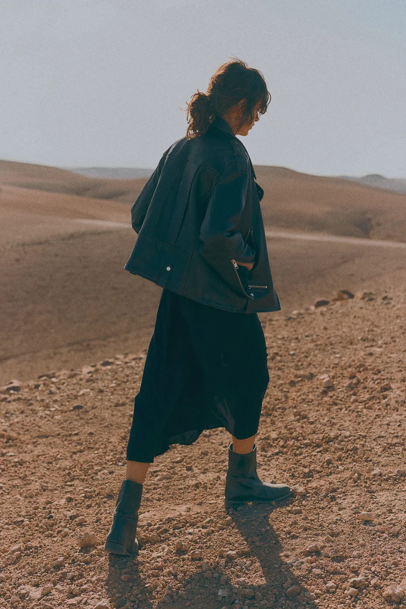 H&M Tie-belt shirt dress