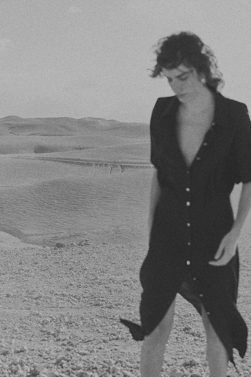 H&M Tie-belt shirt dress