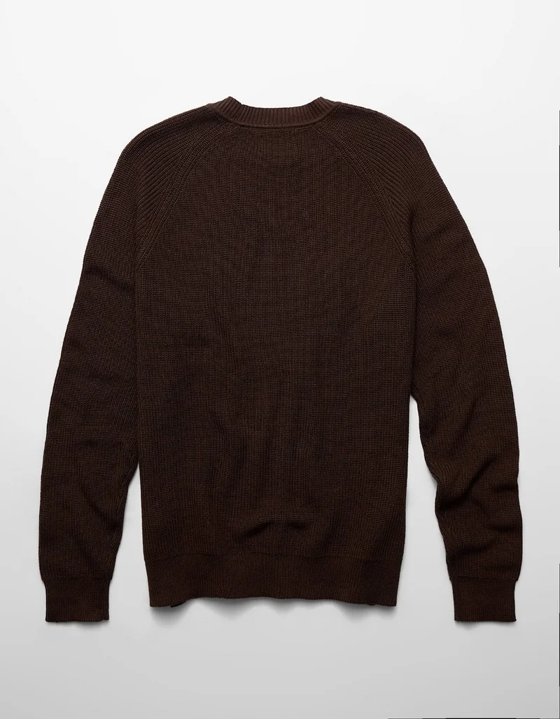 American Eagle  AE Shaker Stitch Sweater  | Best Price UAE