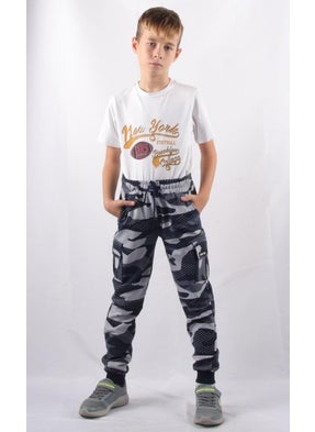 Alexander Gardi Alexandergardi Cargo Pocket Camouflage Jogger Trousers (C21-72100)  - Image 3