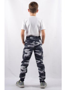 Alexander Gardi Alexandergardi Cargo Pocket Camouflage Jogger Trousers (C21-72100)  - Image 4