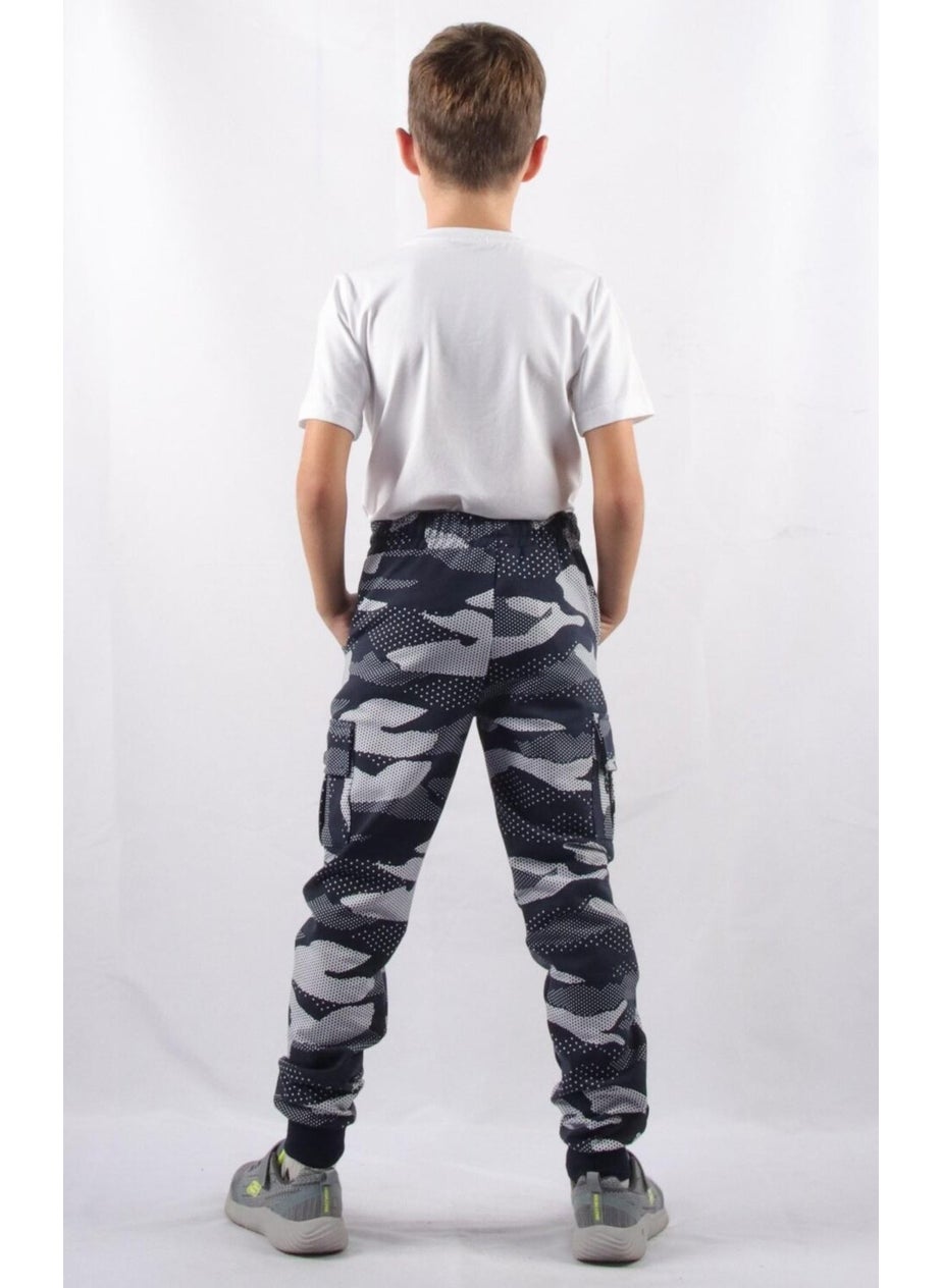 Alexander Gardi Alexandergardi Cargo Pocket Camouflage Jogger Trousers (C21-72100)  - Image 4