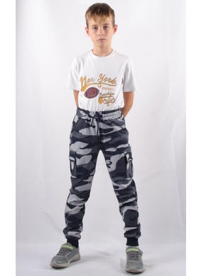 Alexander Gardi Alexandergardi Cargo Pocket Camouflage Jogger Trousers (C21-72100)  - Image 1